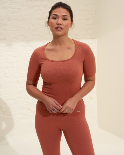 Aim’n Rouge Luxe Seamless Short Sleeve - XS
