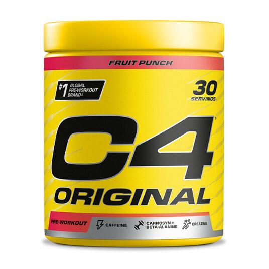 Cellucor C4 Preworkout, 195g Fruit Punch Fruit Punch Cellucor C4 Preworkout, 195g Fruit Punch Fruit Punch