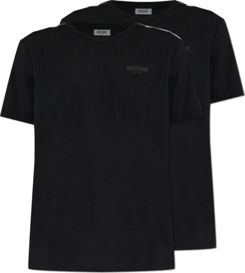Moschino Herre Topper Svart S, Moschino Herre Topper Svart S,