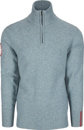 Amundsen Sports Deck Half Zip Herre Blue Stone XL