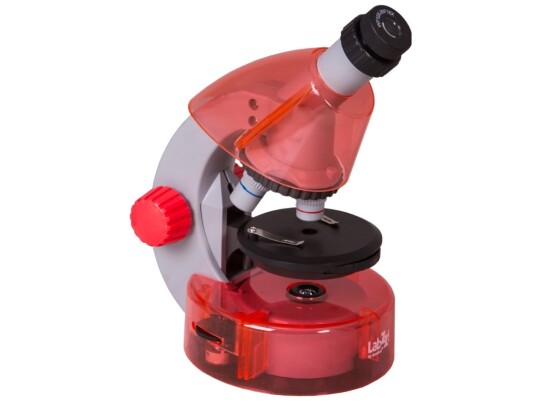 Mikroskop For Barn Levenhuk Labzz M101 Orange 40X-640X Med Eksperimentsett