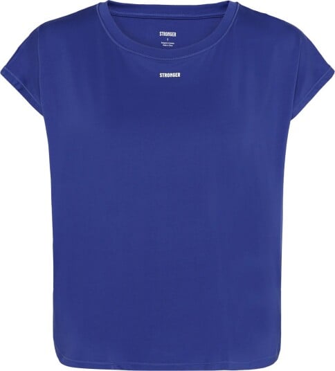 STRONGER Drop T Shirt   STRONGER BLUE   S
