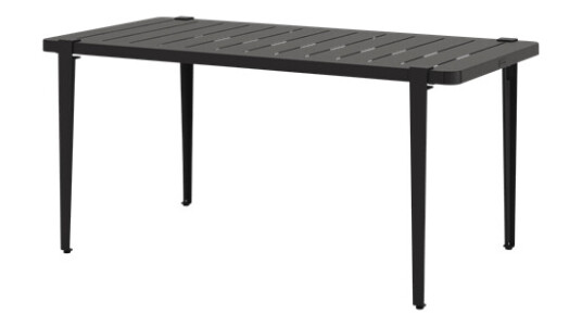 TipToe Midi Utebord 160 x 80 cm Grafittsvart TipToe Midi Utebord 160 x 80 cm Grafittsvart