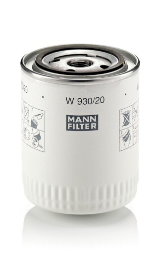 Oljefilter MANN FILTER W 930/20 Oljefilter MANN FILTER W 930/20