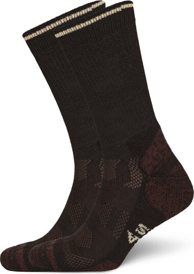 Alpacasocks&Co Outdoor Merino Crew 1 Pack BROWN 36 39