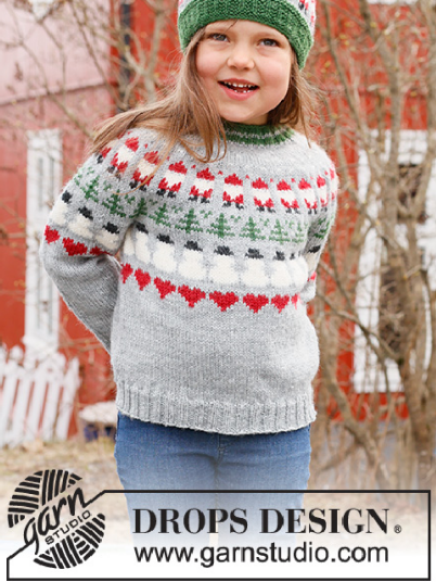 Drops 44 14 Christmas Time Sweater