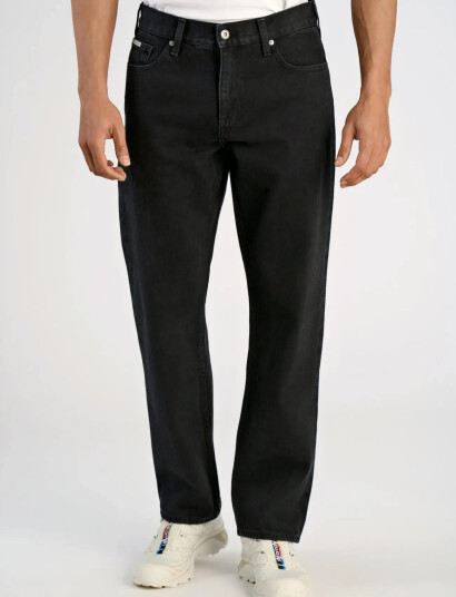 Lindbergh Loose Fit Jeans - Black - 36 x 34