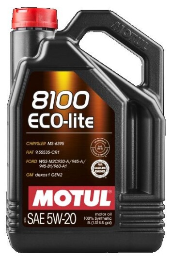 Motorolje MOTUL 8100 ECO-LITE 5W20 5L