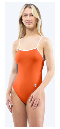 Watery badedrakt til damer Swim Rider Solid Oransje Svømmedrakter
