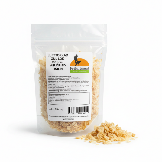 Lufttorkad Gul Lök 150 gram