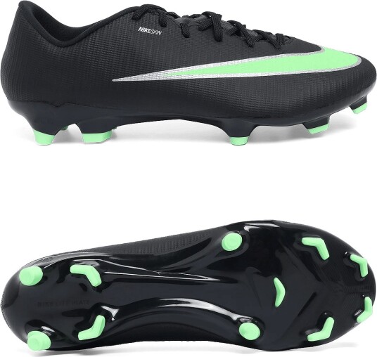 Nike Vapor 17 Academy Fg/Mg   BLACK/ILLUSION GREEN BLACK   44