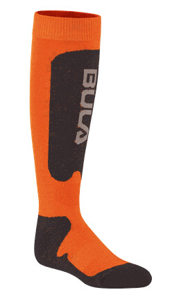 Bula Brand Ski Socks skisokker junior Oransje 37-39