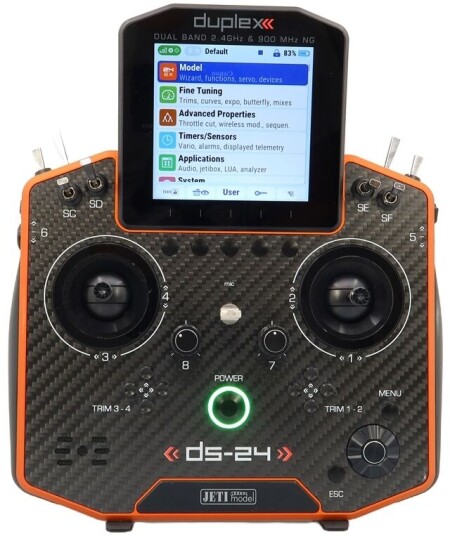 Jeti Duplex DS-24 II Sender Carbon Line Orange