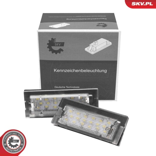Nummerskiltlys ESEN SKV 72SKV565