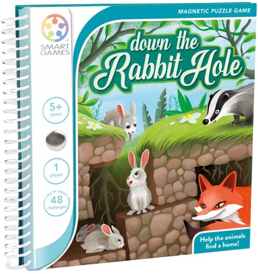 SmartGames Magnetisk Spill Down the Rabbit Hole for 1 Spillere