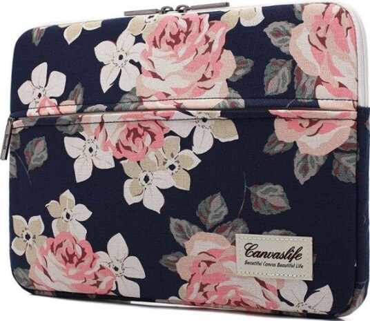 Canvaslife Canvaslife Sleeve Macbook Pro 15 Navy Rose Case Canvaslife Canvaslife Sleeve Macbook Pro 15 Navy Rose Case