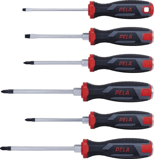 PELA Skrutrekkersett 549455 6 Deler