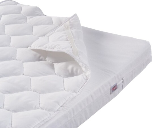 Turiform madrassbeskytter 90cm splitt 150x200 Hvit