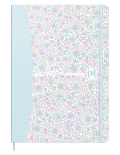Oxford OXFORD Floral A5 innbundet notatbok med hardt omslag 5 mm ruter 160 sider 4 forskjellige blomsterdesign SCRIBZEE-kompatibel Oxford OXFORD Floral A5 innbundet notatbok med hardt omslag 5 mm ruter 160 sider 4 forskjellige blomsterdesign SCRIBZEE-kompatibel