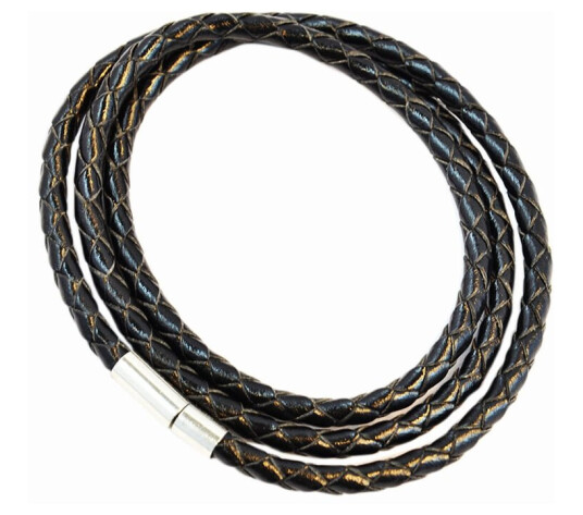Flätat Armband Black Flätat Armband Black