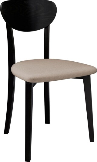 Esher spisestol - svart, beige