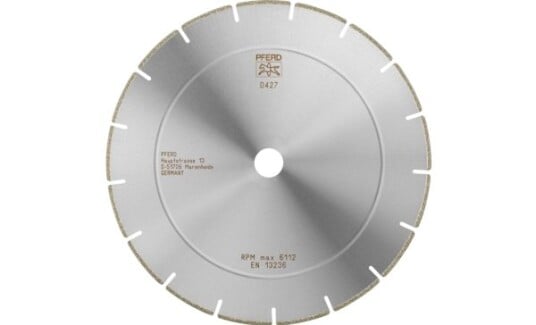 Pferd Diamantkappeskive D1A1RSS 250 2,5 22,23 D 427 GAS2 Plast 250mm