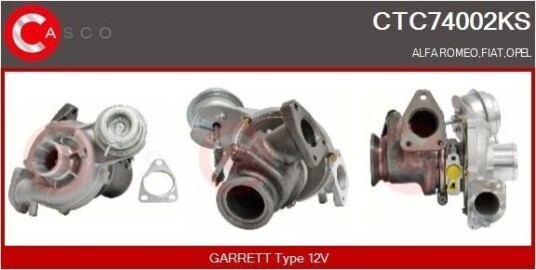 Turbolader CASCO CTC74002KS Turbolader CASCO CTC74002KS