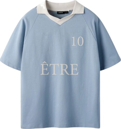 LMTD T skjorte Fotball Polo Avslappet NlnRos LMTD 11 12 år 146 152 T skjorte Blå LMTD T skjorte Fotball Polo Avslappet NlnRos LMTD 11 12 år 146 152 T skjorte Blå