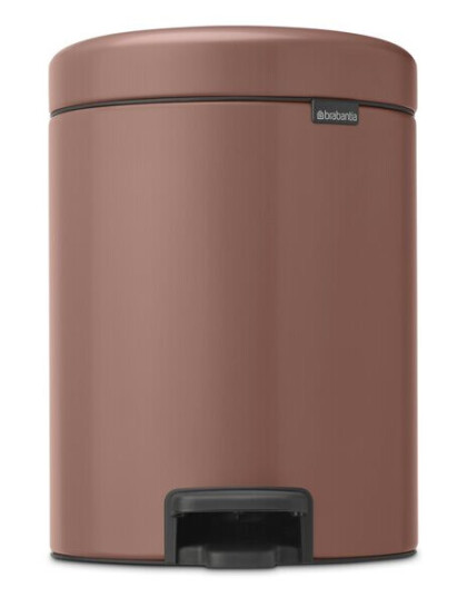 Brabantia New Icon pedalbøtte 5 liter Satin Taupe