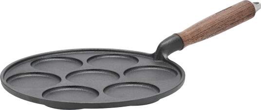 Nordwik Nordwik stekepanne i støpejern med håndtak i tre 25,5 cm Nordwik Nordwik stekepanne i støpejern med håndtak i tre 25,5 cm