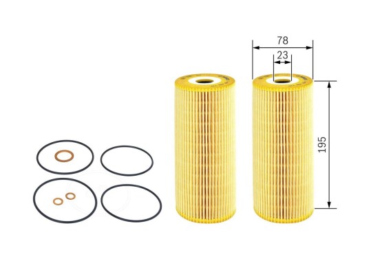 Oljefilter BOSCH 1 457 429 732 Oljefilter BOSCH 1 457 429 732