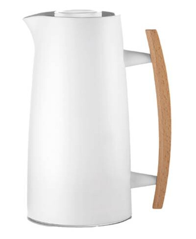 GUZZINI Riviera'63 Ikonisk Kaffekanne 1 ltr, Hvit