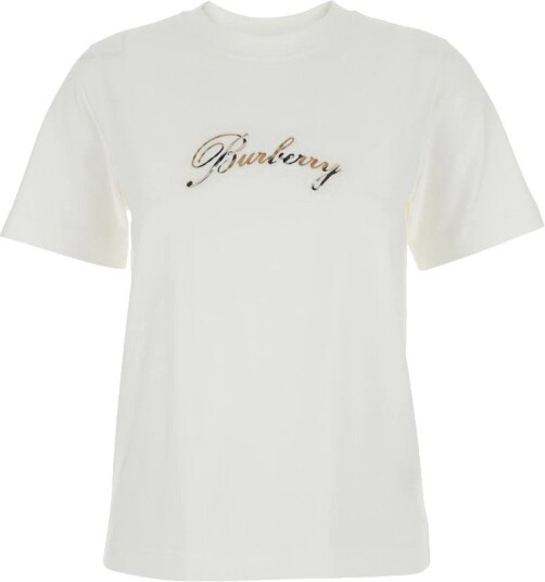 Burberry Dame Topper Hvit L,