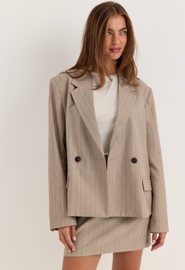Bubbleroom Striped Blazer
