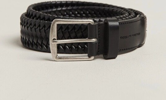 Tiger of Sweden Braidant Braided Belt Black