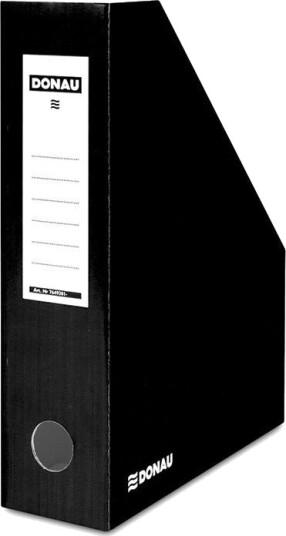Donau Katalogholder A4 Sort 7649201 01Fsc