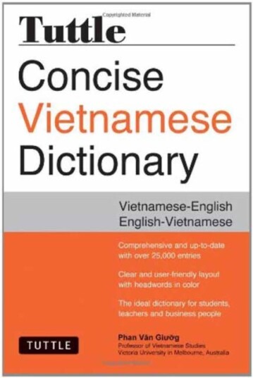 Tuttle Concise Vietnamese Dictionary VietnameseEnglish EnglishVietnamese