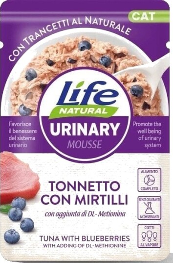 Life Cat Urinary Tunfisk Blåbær Våtfôr 70 G