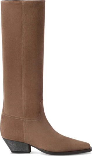 Brunello Cucinelli Dame Sko Brun 38 EU,