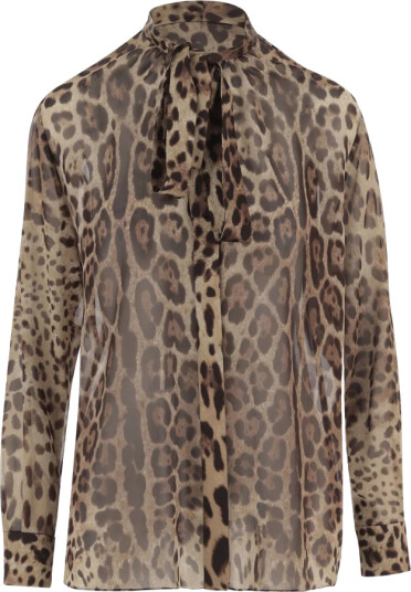 Dolce & Gabbana Dame Bluser & Skjorter Flerfarget 3XL,