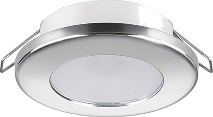 Quick LED Downlight TED C - Varm Hvit/Rød - Speilblankt
