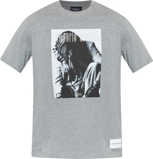 Emporio Armani Herre Topper Grå 2XL,