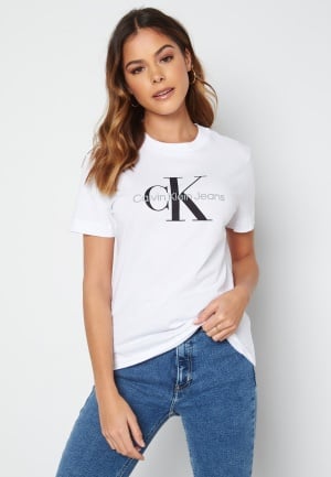 Calvin Klein Jeans Core Monogram Regular Tee YAF Bright White M Calvin Klein Jeans Core Monogram Regular Tee YAF Bright White M