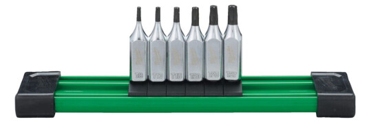 Milwaukee 1/4" Torx Bitspipesett med 6 Deler T8-T27