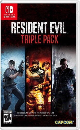 Resident Evil Triple Pack Nintendo Switch Spill