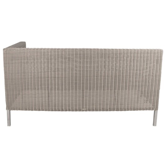 Cane line Connect 2 seter venstre modul høy kunstrotting Taupe Cane line Connect 2 seter venstre modul høy kunstrotting Taupe