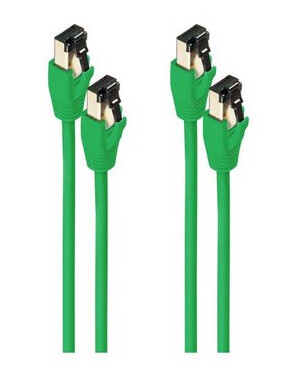 Shiverpeaks Bs08-41063-2 Nettverkskabel Grønn 7,5 M Cat8.1 F/Ftp (Fftp) (Bs08-41063-2)