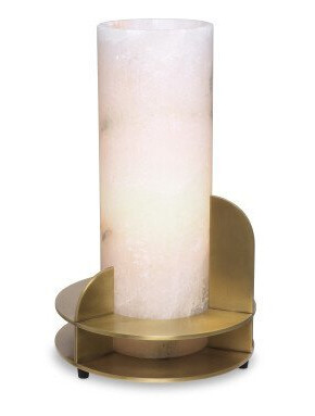 Claudel bordlampe alabaster/messing