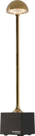 Sompex FLORA LED bordlampe 29,5 cm 2,3W 2700 3000K – gull