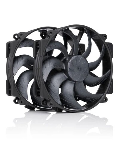 Noctua NF-A14x25r G2 140mm Kabinettvifte PWM i Sort